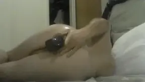 Oily Solo Boy 18+ Fucks His Ass with Dildos in Steamy Gay Scene