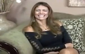 Latina milf creampie for the white guy