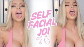 Self Facial JOI 2