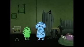 White bitch steals Bulgarian girl'_s parents. She uses them for hardcore sex.