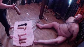 Part 2 :- Cock sucking training for BooBoo with Domina Satana.