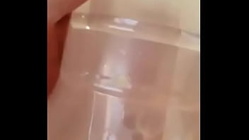 Guy Playing With Clear Fleshlight Till He Explodes Hot Amateur