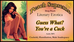 Guess what? You’re a cuck. [POV Erotic Audio ] [Cuckold] ***MP3***