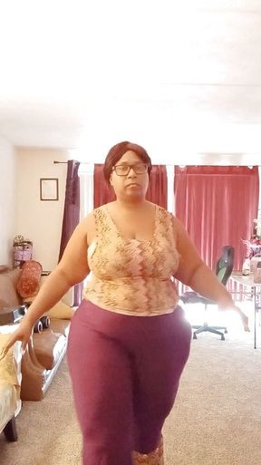 Bellydancing bbw cougar