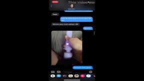 My New Bull Turns Me On By Sexting And Then Fucks Me Hard