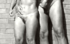 Solrigt handjob med en dansk bedstemor