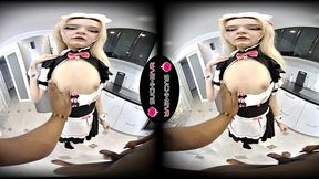 Cute White Maid, Lina Shisuta, Gets Blacked First Time