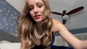 JOI and Spit Fetish with MistressVictoria (EDGING) (LONG TONGUE) (GIRL NEXT DOOR)