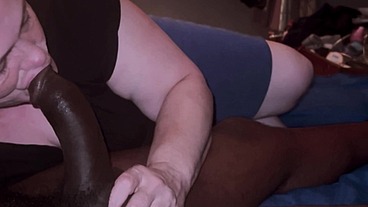 Lost in his gumjob thoughts and dreams