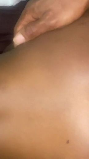 Ebony Teen With Hot Body gets ruthless Doggy Style Wet Pussy side View   Clip 1