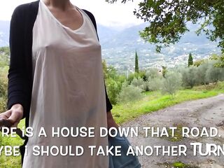 Leaving my Clothing and Touching Myself on a Public Trail