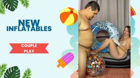 new inflatables couple play