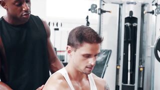 "Black Trainer's Muscle Massage Turned Into Hardcore Sex With White Guy"