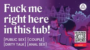 ASMR Audio Porn: Public Sex In The Hot Tub with Your Girlfriend - Anal &amp; Dirty Talk - Erotic Audio Story