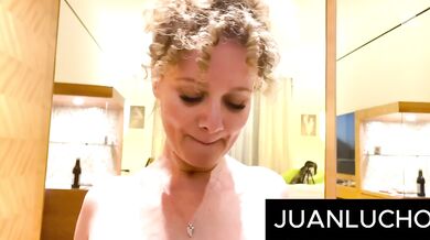 Merce Palau the milf gets her throat wrecked deep throat and gag choke