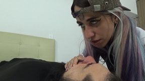 Skate girl fart and burping on slut slave part 2 by Babe Lilit and Daniel Santiago cam by Dani full hd