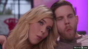 What a stunner busty shemale I am dating