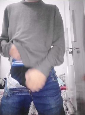 Skinny Boy Gets Hot