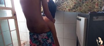 Lover catch four's neighbor while husband works