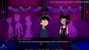 Sams Seductive Cheer Ignites Steamy Tryst at Phantoms Anime Prom Night