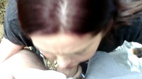 sexy bbw fucked in the woods - full