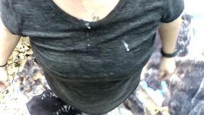 sexy bbw fucked in the woods - full