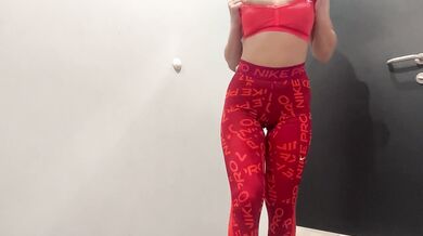 4 Hot leggings Nike Pro Compilation with Perfect ass of a Beautiful fitness model