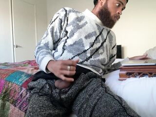 Jerking thick jock in sweats Mount Males Punk Mercury Masturbation