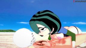 gwen fucking on the beach - full - total drama - thanks