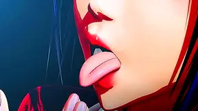 Vice Chairwoman's Hardcore 3D Anime Blowjob Session After School