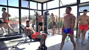 Arad Winwin & Ruslan Angelo - bareback gym gay porn