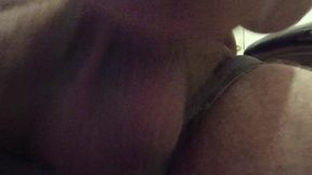 Shooting Strings of Cum in My Purple Panties!