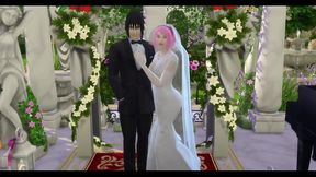 Sakura’s Wedding Night Turned Hot Cheat With Naruto in HD Hentai Action