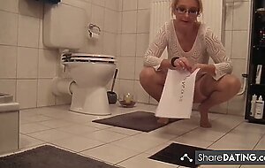 Pissing on the Floor - German Dirty Talk with My Girl