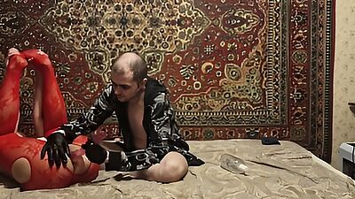 Sasha Earth ass dildo masturbation Anastasia Mistress