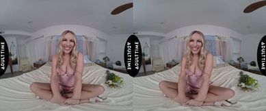 UP CLOSE VR - Naughty Stacked Blonde MILF Bunny Madison Is Ready To Feel Your Dick Raw POV