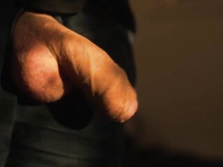 Sunny morning masturbation. Swedish ramrod growing :)