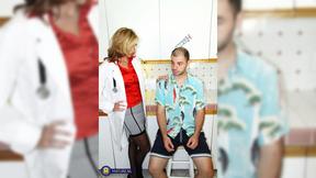 ”Milf Doc wants a meat! Curing stress with a good fuck!”