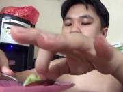 EATING MY MOTHER COOKING PART 2