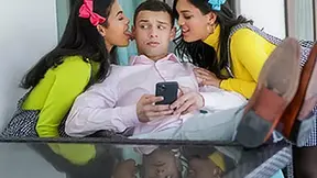 Alina Belle & Maya Farrell in Put Us On The List - Stepsiblings