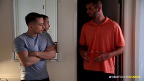 Hot Straight Divorcee Raw Fucks Muscle Hunk Neighbor