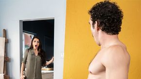 His wife catches him with their step-son