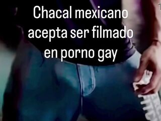 Chacal assents to be filmed in a morbid homo movie scene where that guy's abased for having a petite dick and is said to set in a vibrator and then suck it with the juices from his taut virgin booty