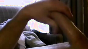 ”Amateur masturbation with  man all alone in his bed”