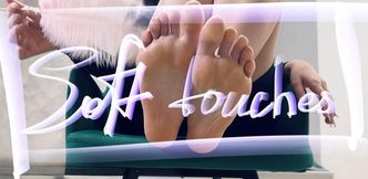 ASMR feet| soft touches |