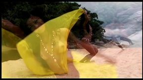 claudia janaina share blowjob facial in outdoor threesome