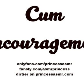 CUM ENCOURAGEMENT ASMR AUDIOPORN