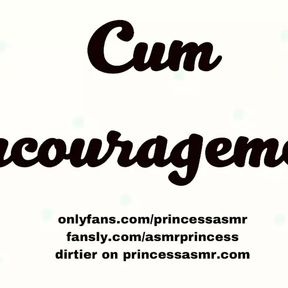 CUM ENCOURAGEMENT ASMR AUDIOPORN