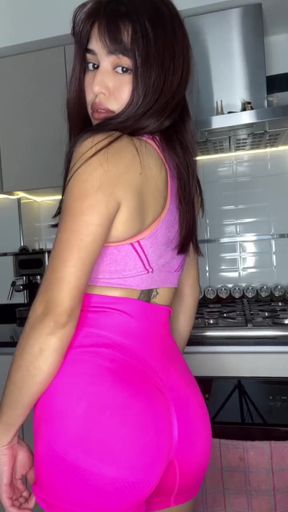 Pink lingerie