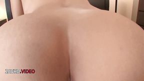 Rei Kitajima Japanese beauty passionately licked then fucking leads to creamy climax